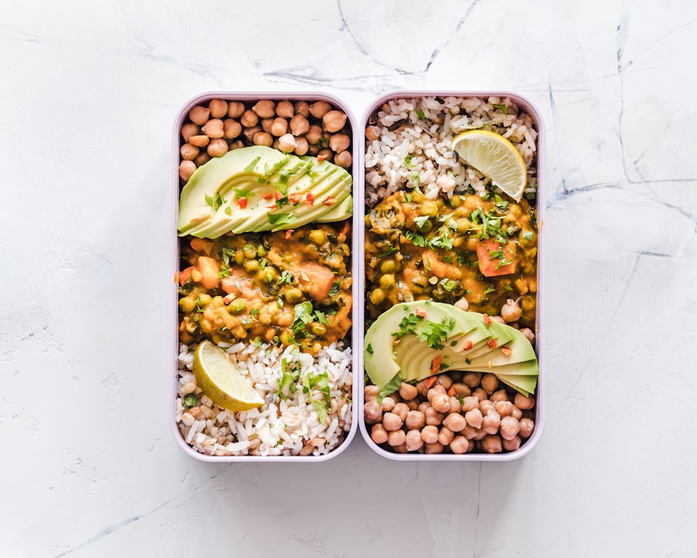 Steamed vegetables meal preparation