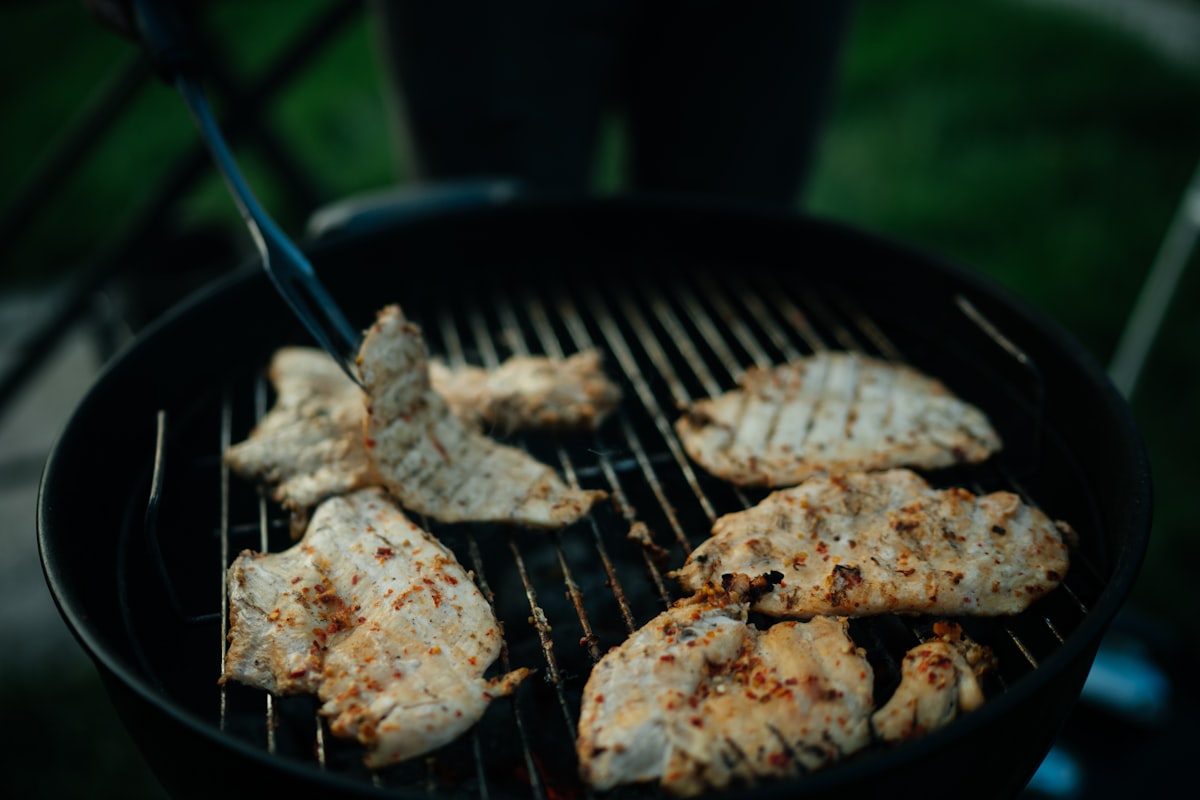 Air fryer cooking demonstration